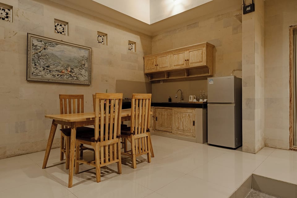 Villa, 1 Bedroom | Private kitchen | Fridge, microwave, stovetop, dishwasher