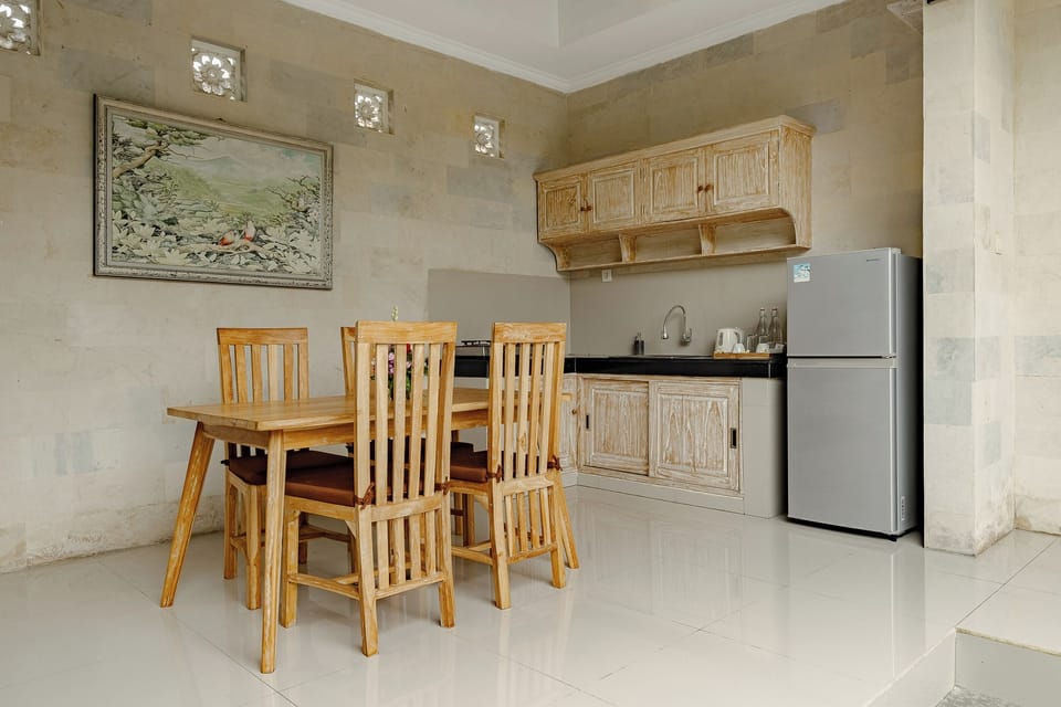 Villa, 1 Bedroom | Private kitchen | Fridge, microwave, stovetop, dishwasher