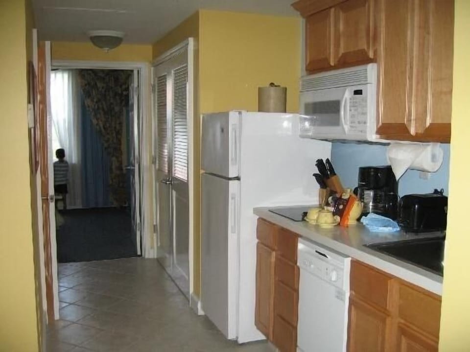 The "Smaller" of 2 Kitchens In Our Top Floor Waterfront 3BR Villa At Harborside