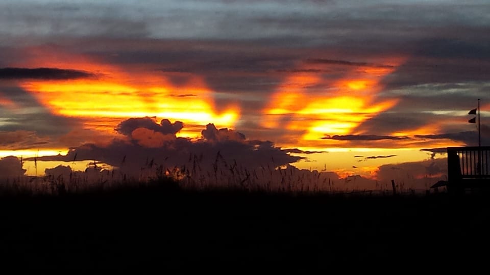 Hermine Sunset