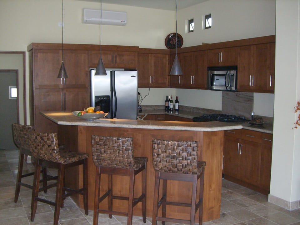 Fully stocked kitchen