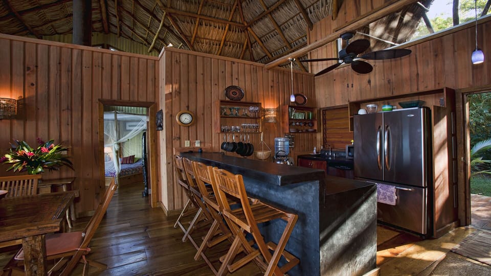 Gourmet Kitchen with breakfast bar.