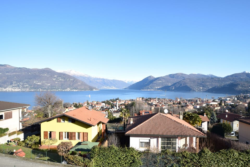 Lovely view of the lake from the terrace.
