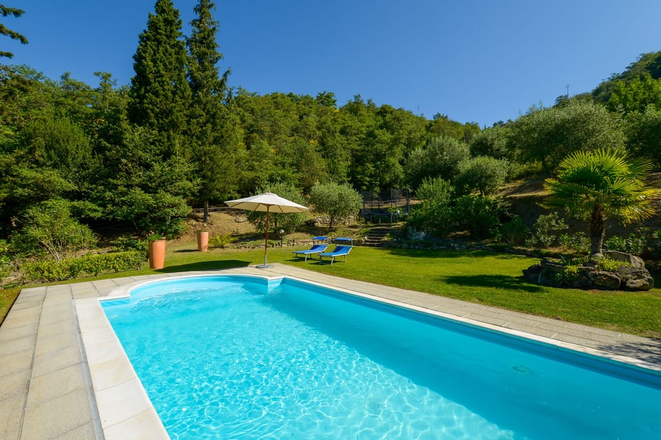 the pool