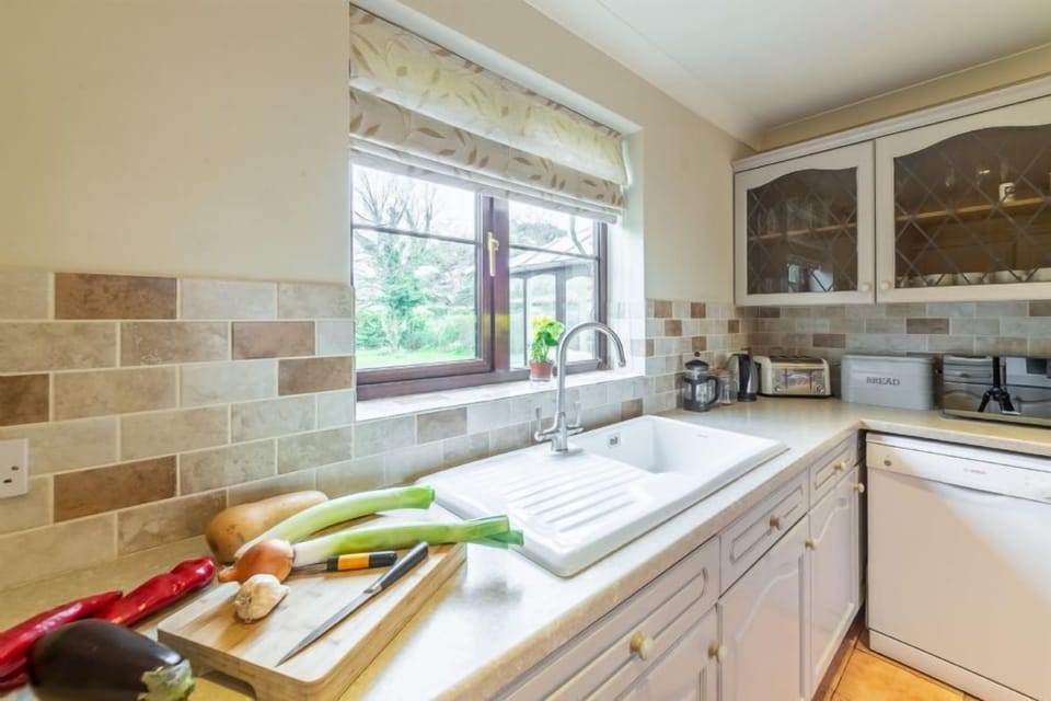 Ground floor: The kitchen is well-equipped