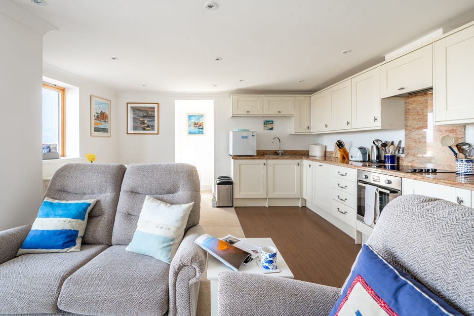 Open plan living area