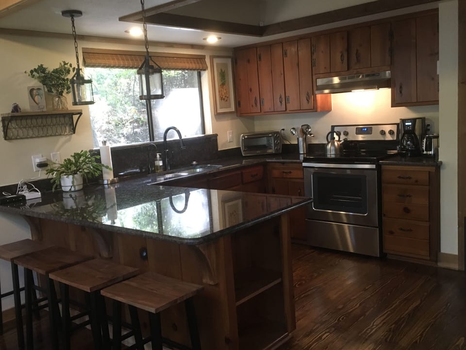 Newly remodeled Kitchen - counter seating for four
