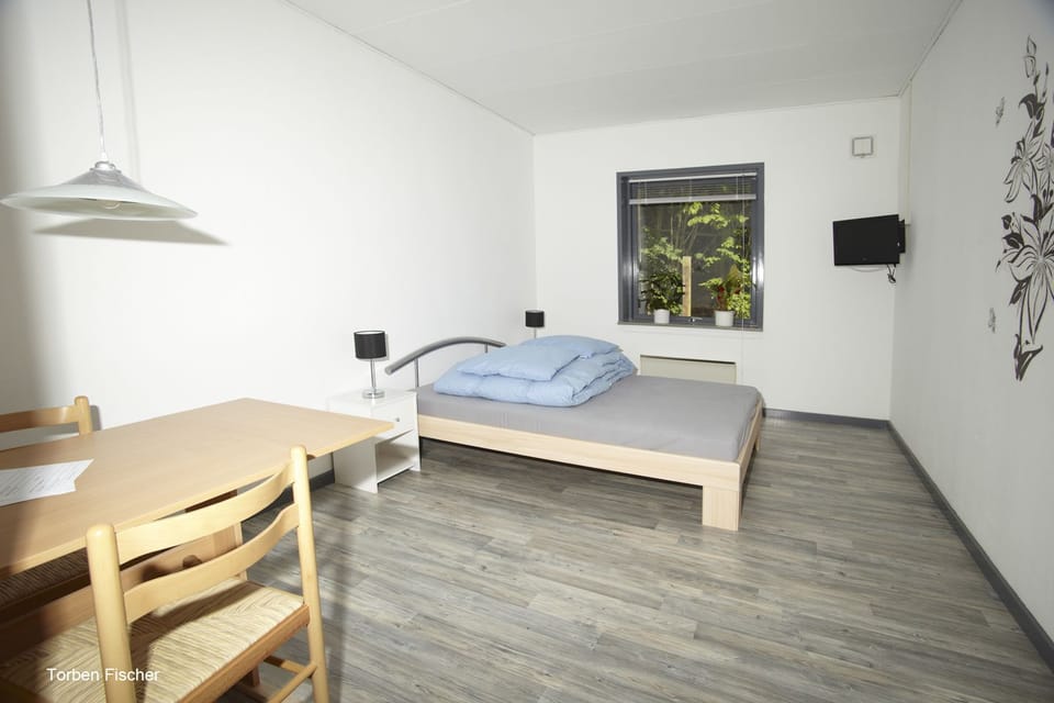 Basic Double Room, Kitchen | Rollaway beds, free WiFi, wheelchair access