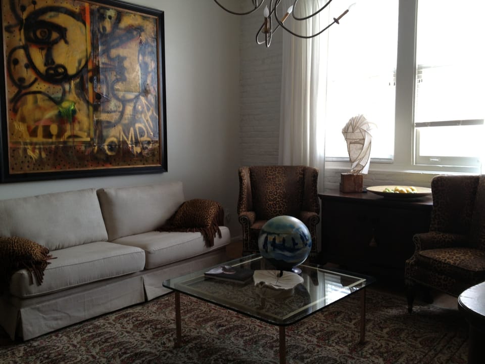 The condo, quiet, comfortable, beautifully designed.