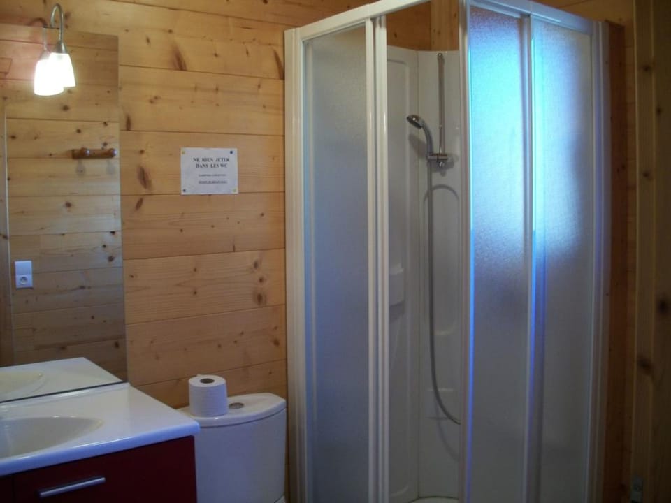 Shower, towels