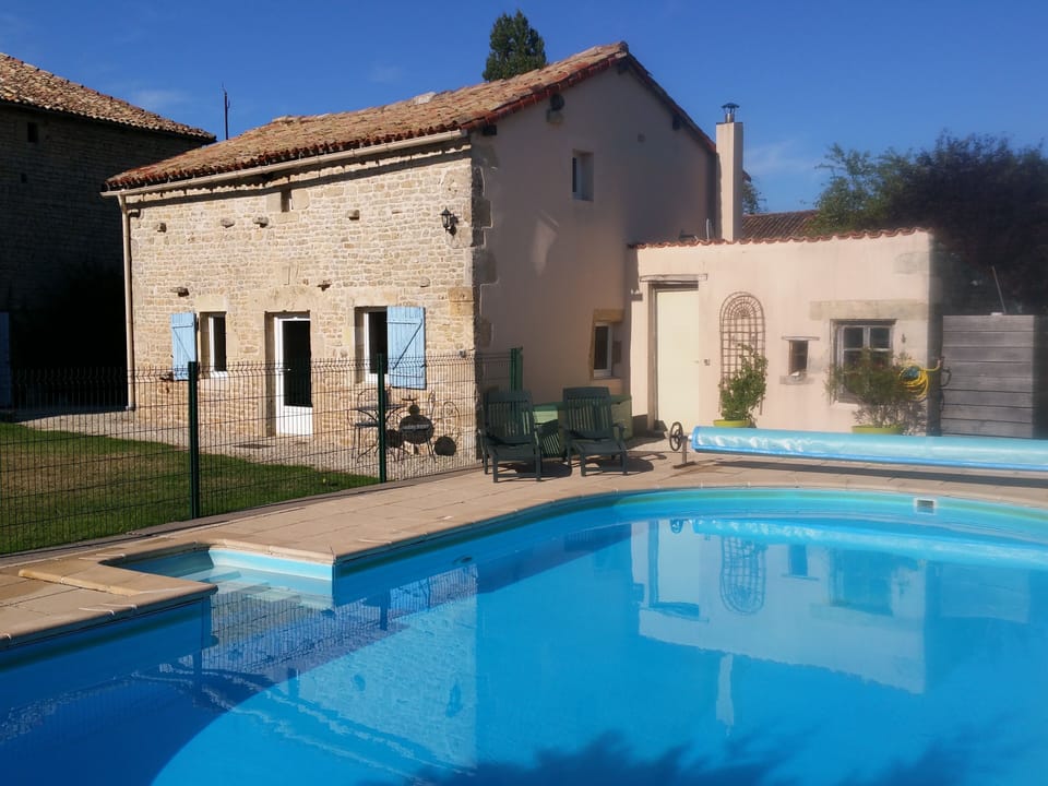 Cottage from the pool