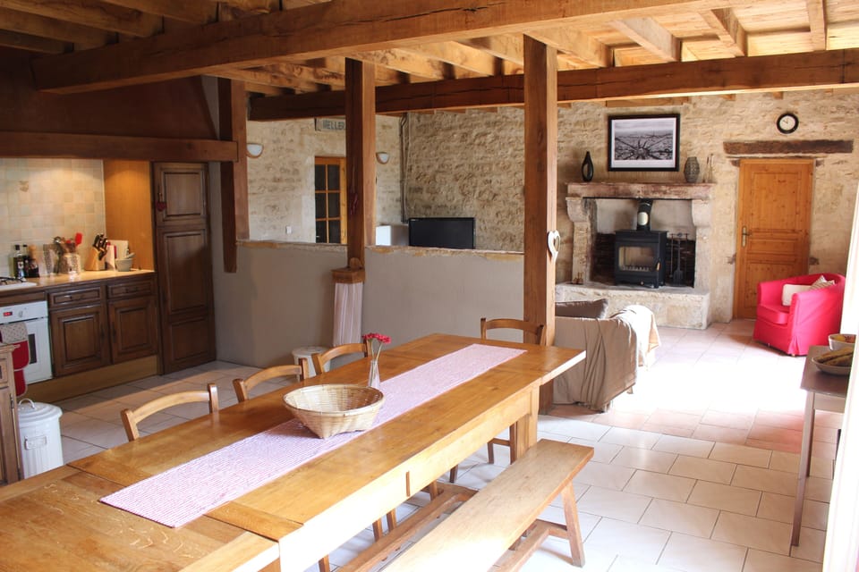 Open plan dining area