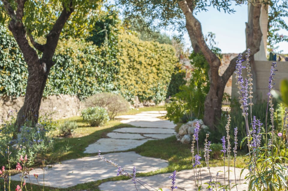 giardino esterno privato