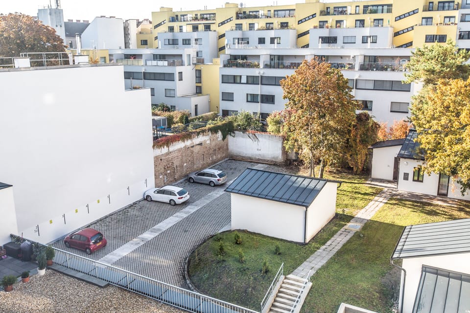 Private parking area