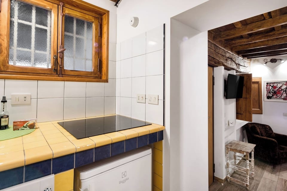 kitchen with induction hob