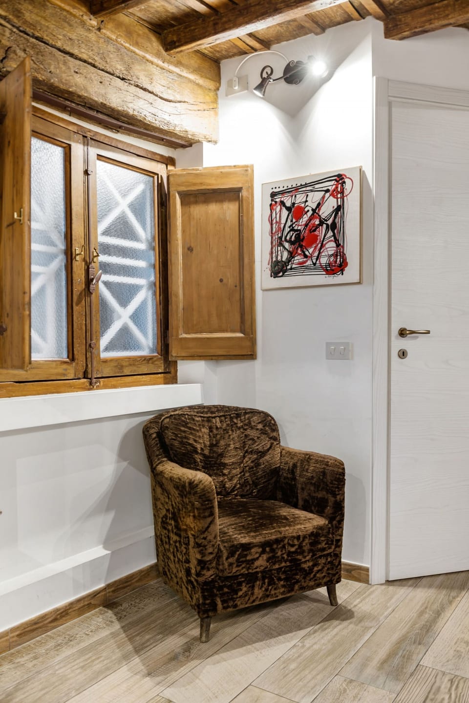 chair and window