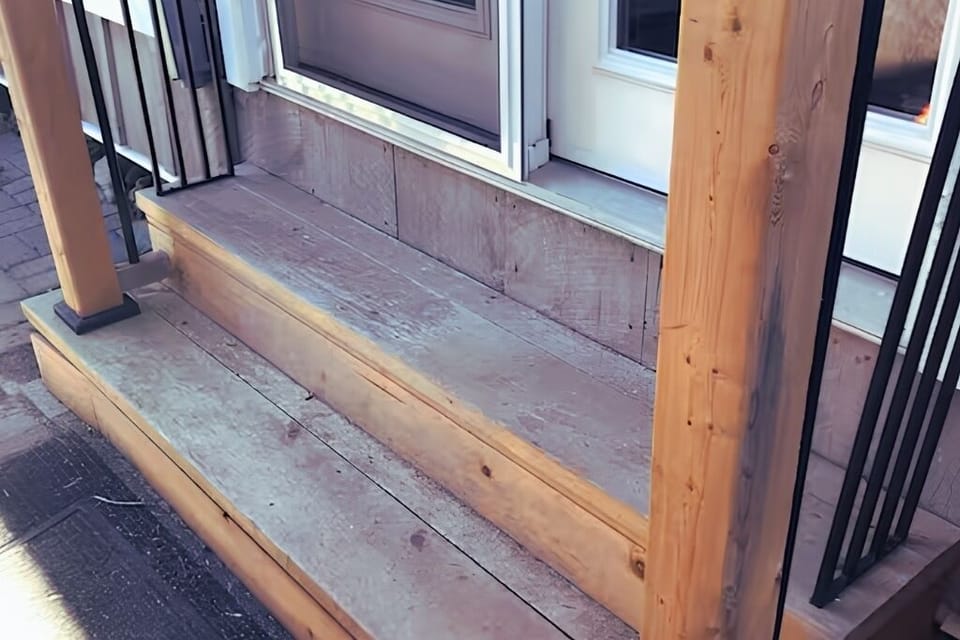 Only 2 steps to get into the ZEN retreat. 