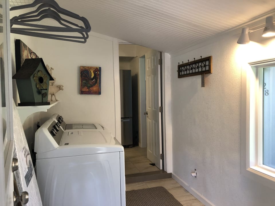 laundry room entering from garage