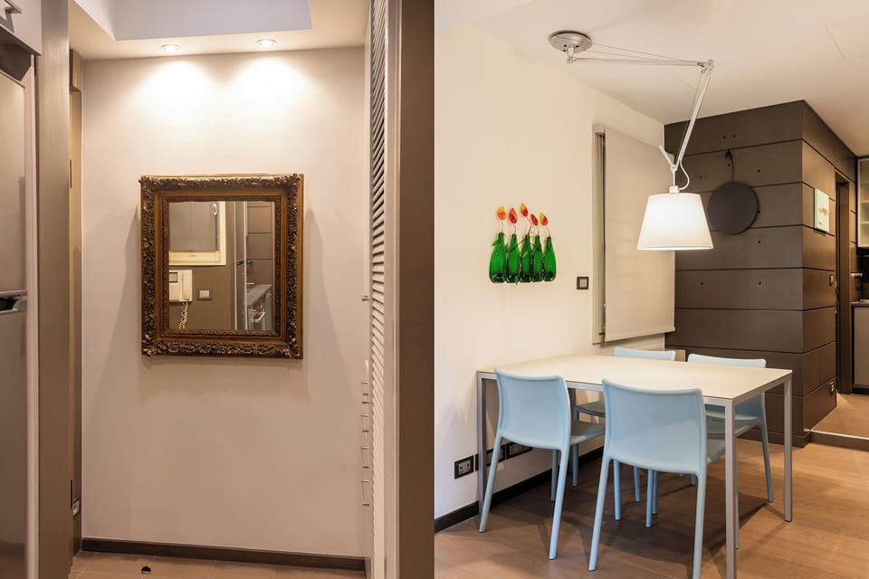 Entrance & dining area