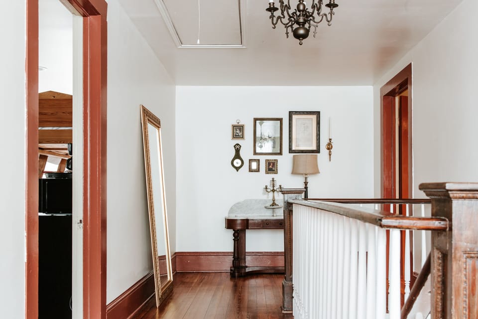 3rd floor - top of the stairway 