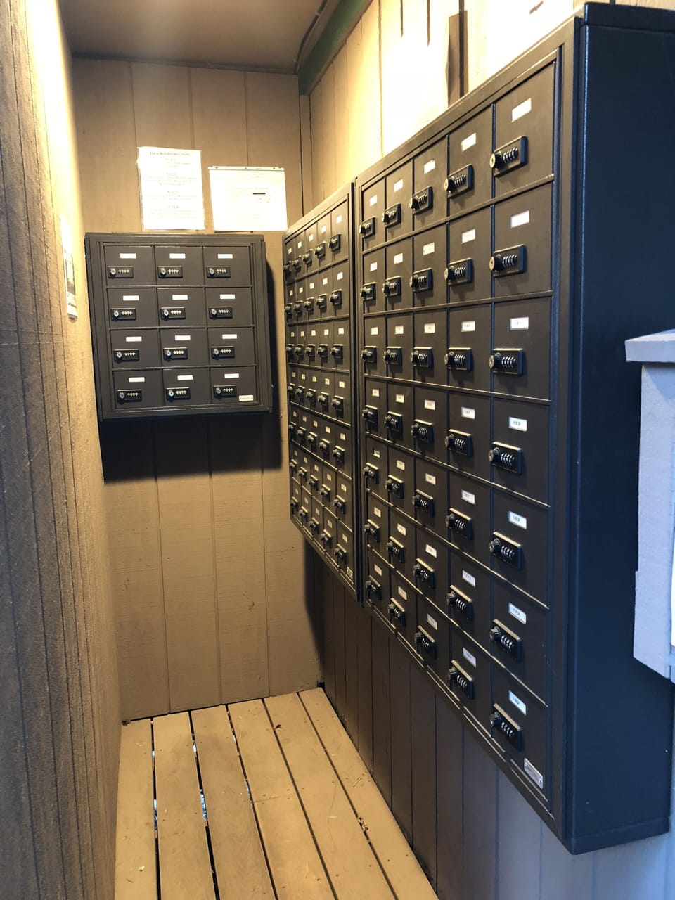 Lock Box Area should the digital keypad not work.
