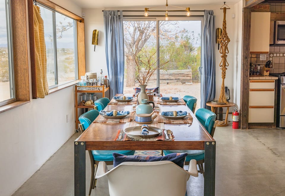 Mealtime, laptop time, board games, or puzzles, this dining table is a versatile space for you.