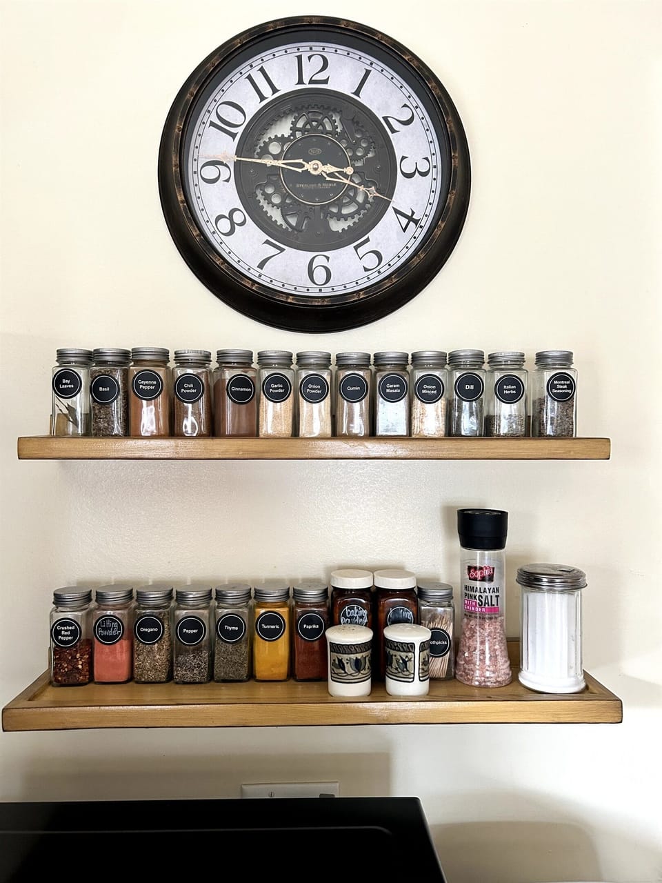 We provide an array of herbs and spices.