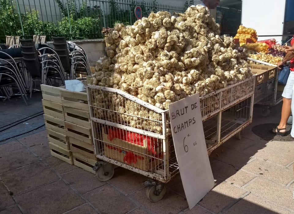 Loches market, Wednesday and Saturday morning.