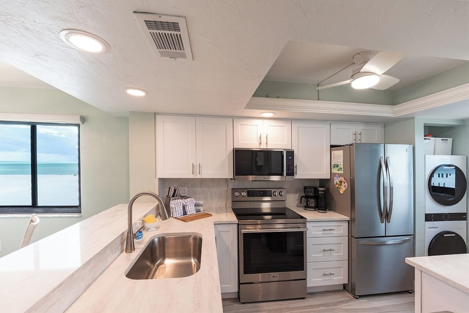 New appliances including a dishwasher and a washer and dryer
