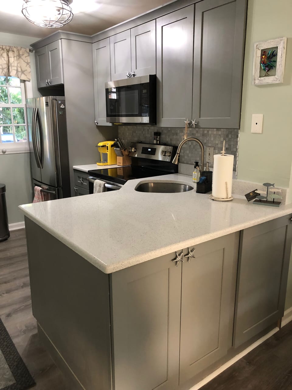 Plenty of Granite Countertop and storage 