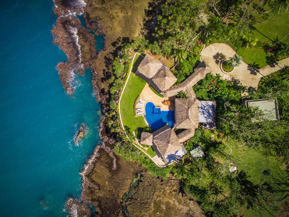 Villa aerial 