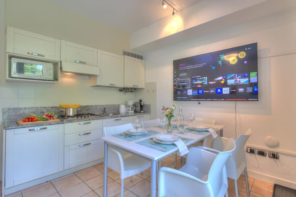 Kitchen and dining area