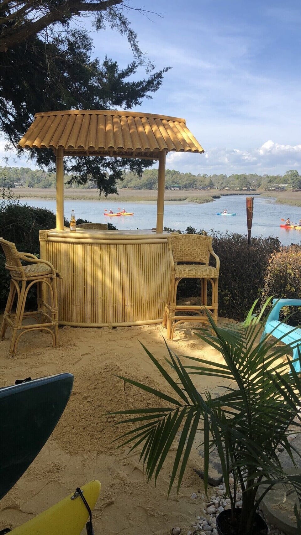Grilling area