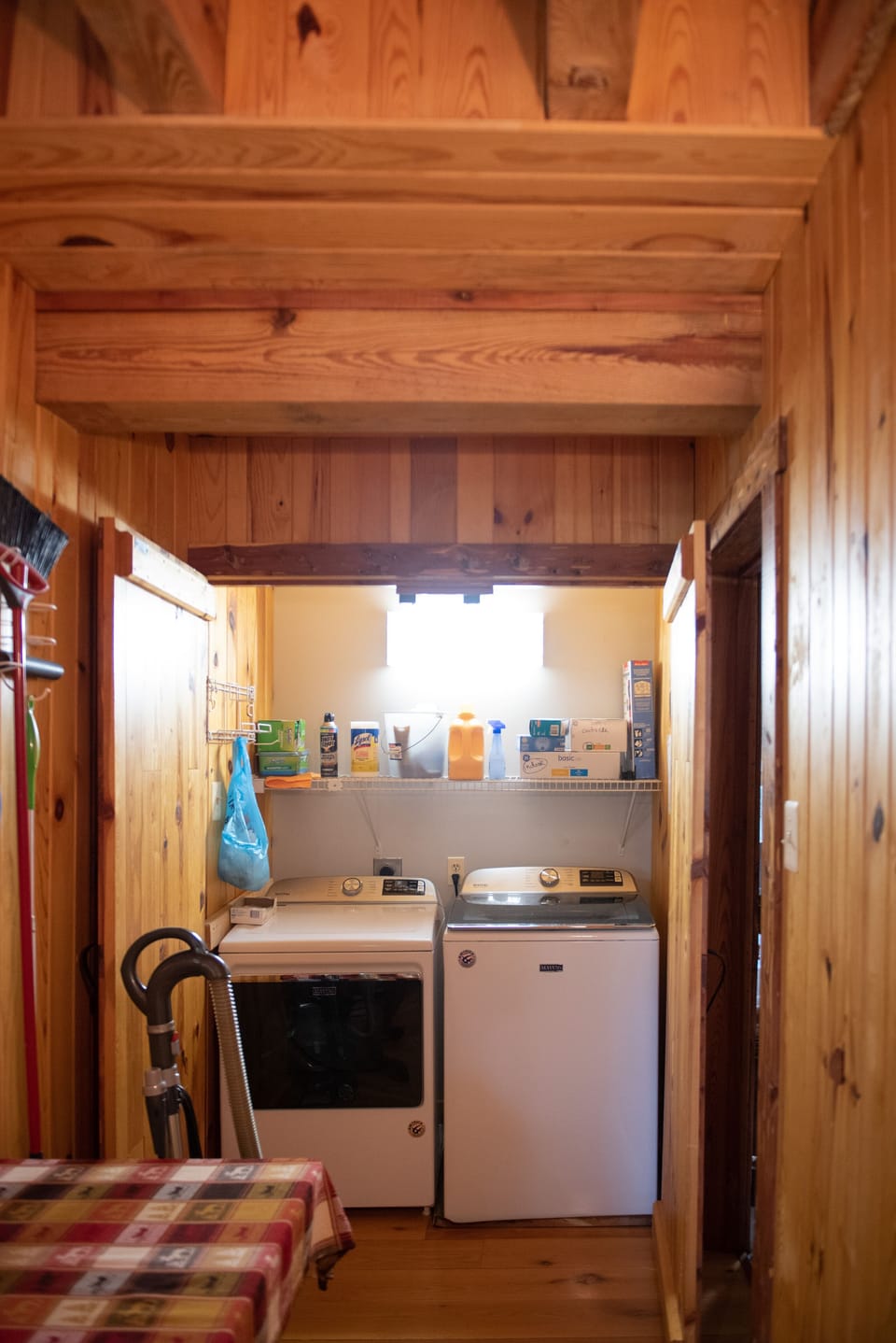 Washer and dryer