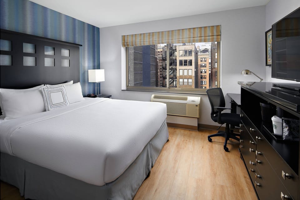 Pillowtop beds, in-room safe, desk, iron/ironing board