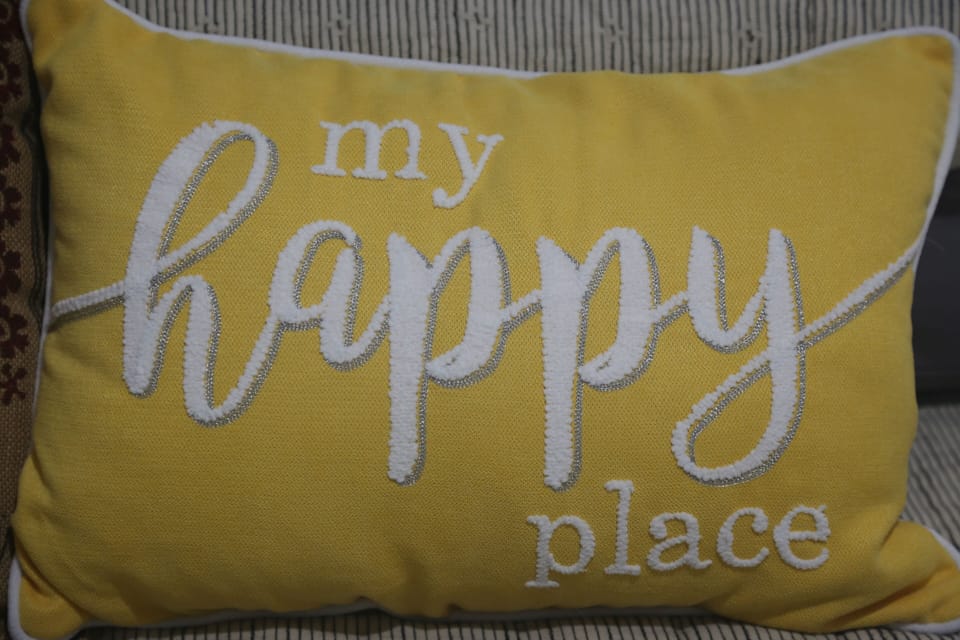 Come back often to one of your many happy places! 
