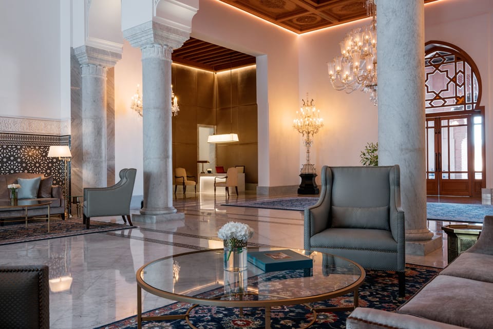 Lobby sitting area