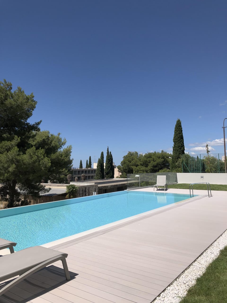 Seasonal outdoor pool