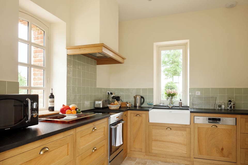 Premium Apartment, 2 Bedrooms, Garden View (Pavillon Haut) | Private kitchen | Full-size fridge, microwave, oven, stovetop