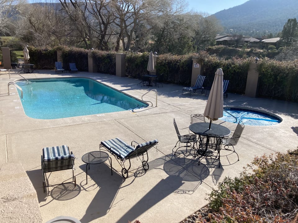 Community Pool and hot tub