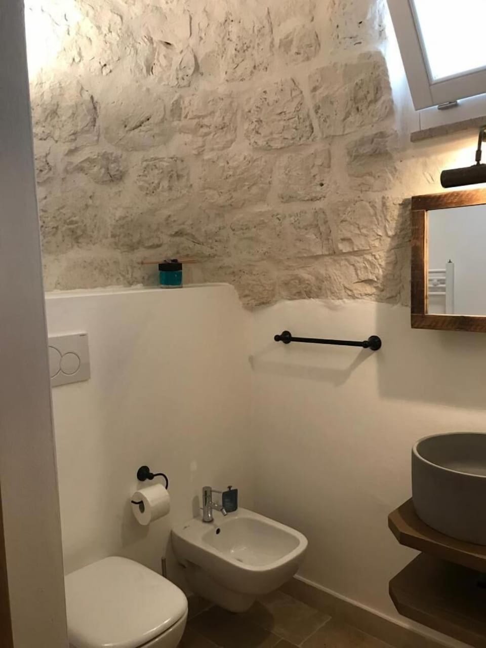 Shower, rainfall showerhead, hair dryer, bidet