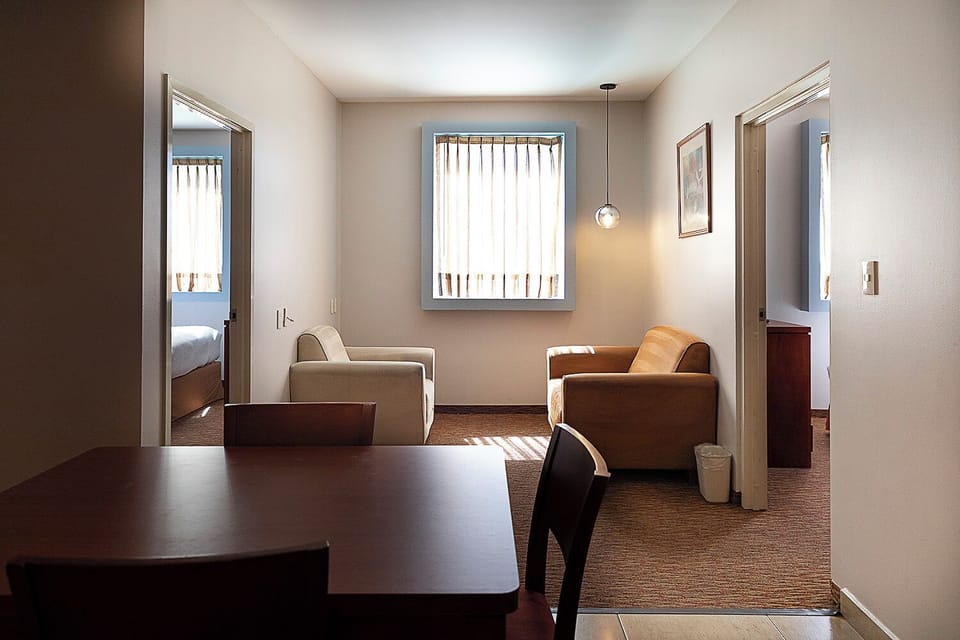 Suite, Multiple Beds, Kitchen | Premium bedding, in-room safe, desk, iron/ironing board