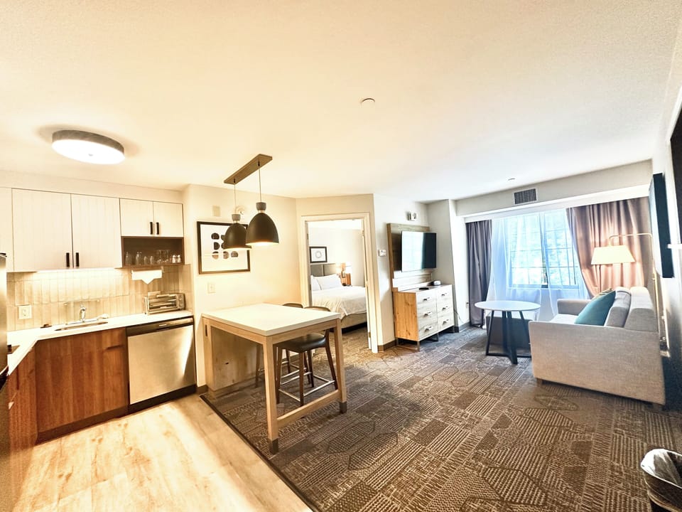 In-room safe, desk, iron/ironing board, free cribs/infant beds
