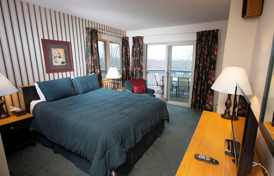 Drift to sleep in the 3 bedrooms with a variety of bedding options!