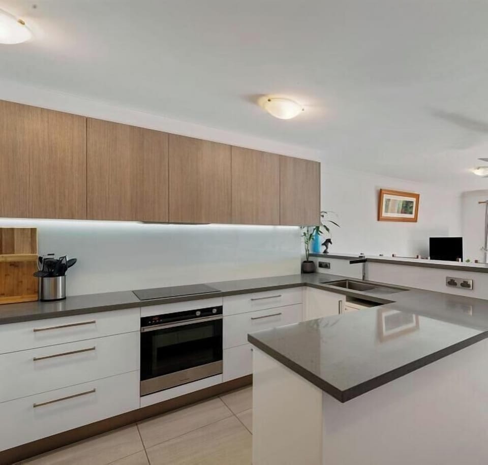 From the kitchen / dining area you have a beautiful view.