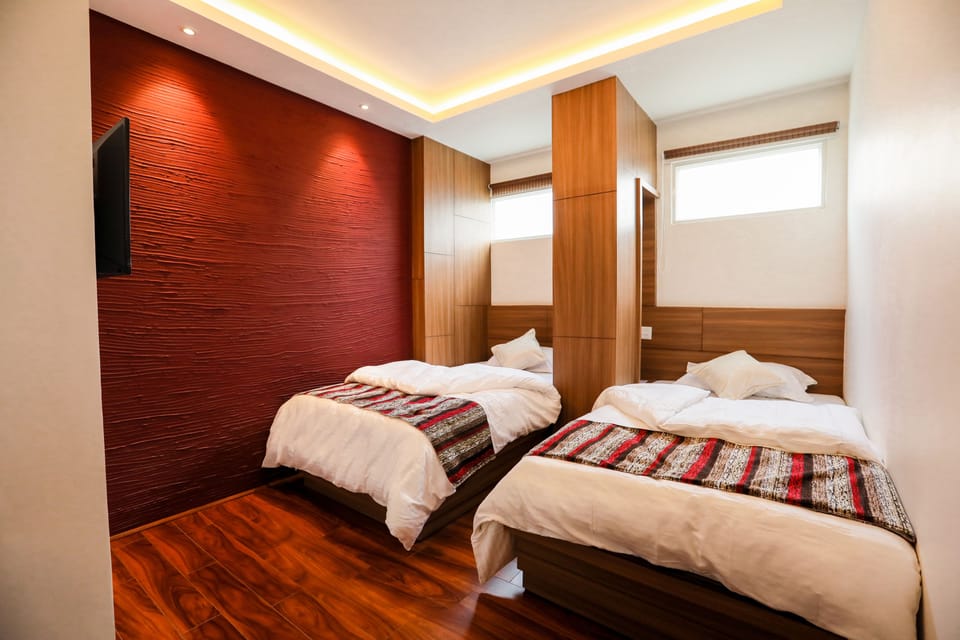 Deluxe Double or Twin Room with Free Airport Pick Up | Desk, laptop workspace, iron/ironing board, free WiFi