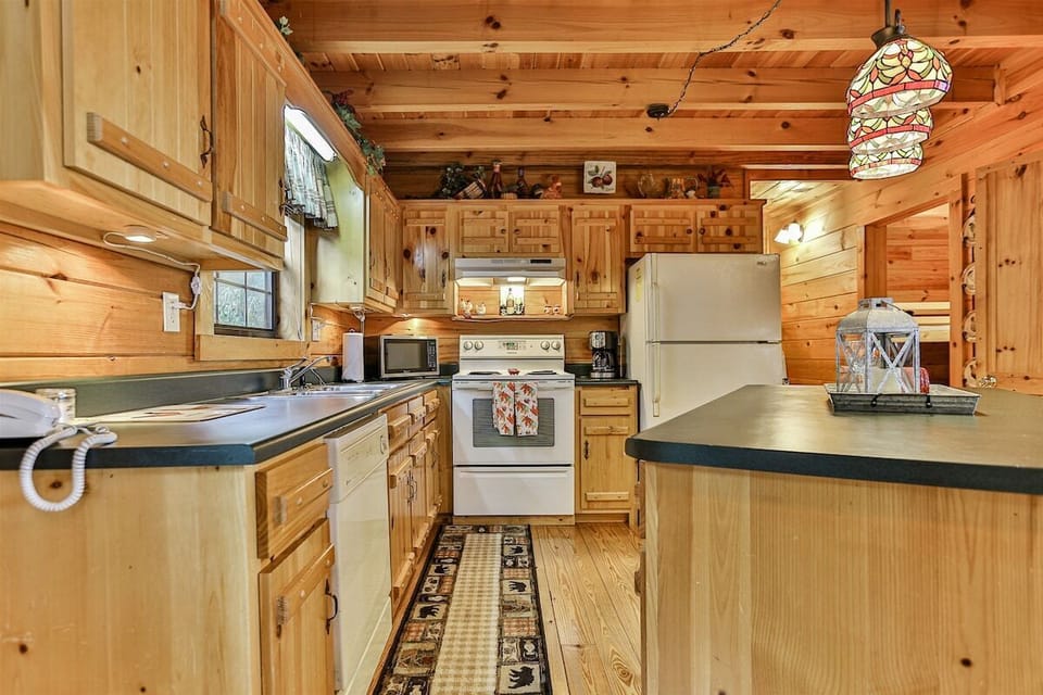Kitchen with room to maneuver and plenty of counter space