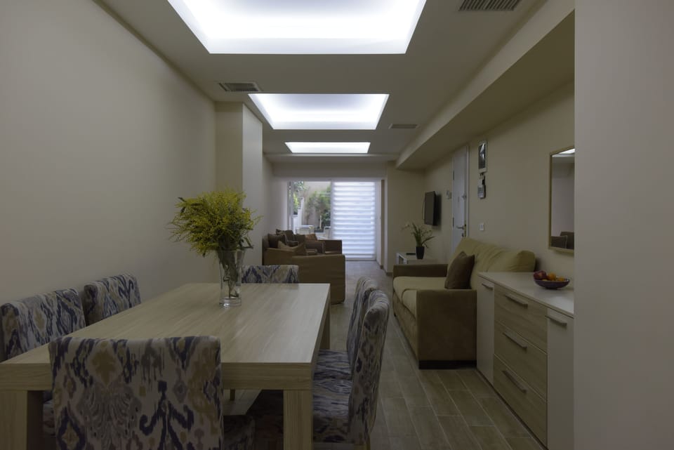 Apartment, 3 Bedrooms, Garden Area | Living area | LCD TV