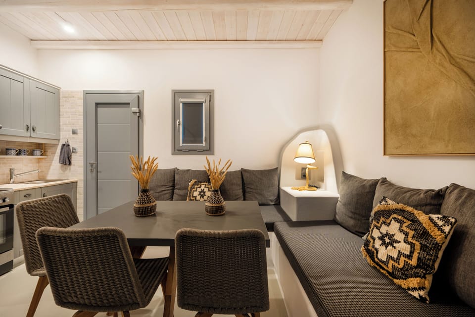 Apartment, 2 Bedrooms, Sea View | Living area | TV