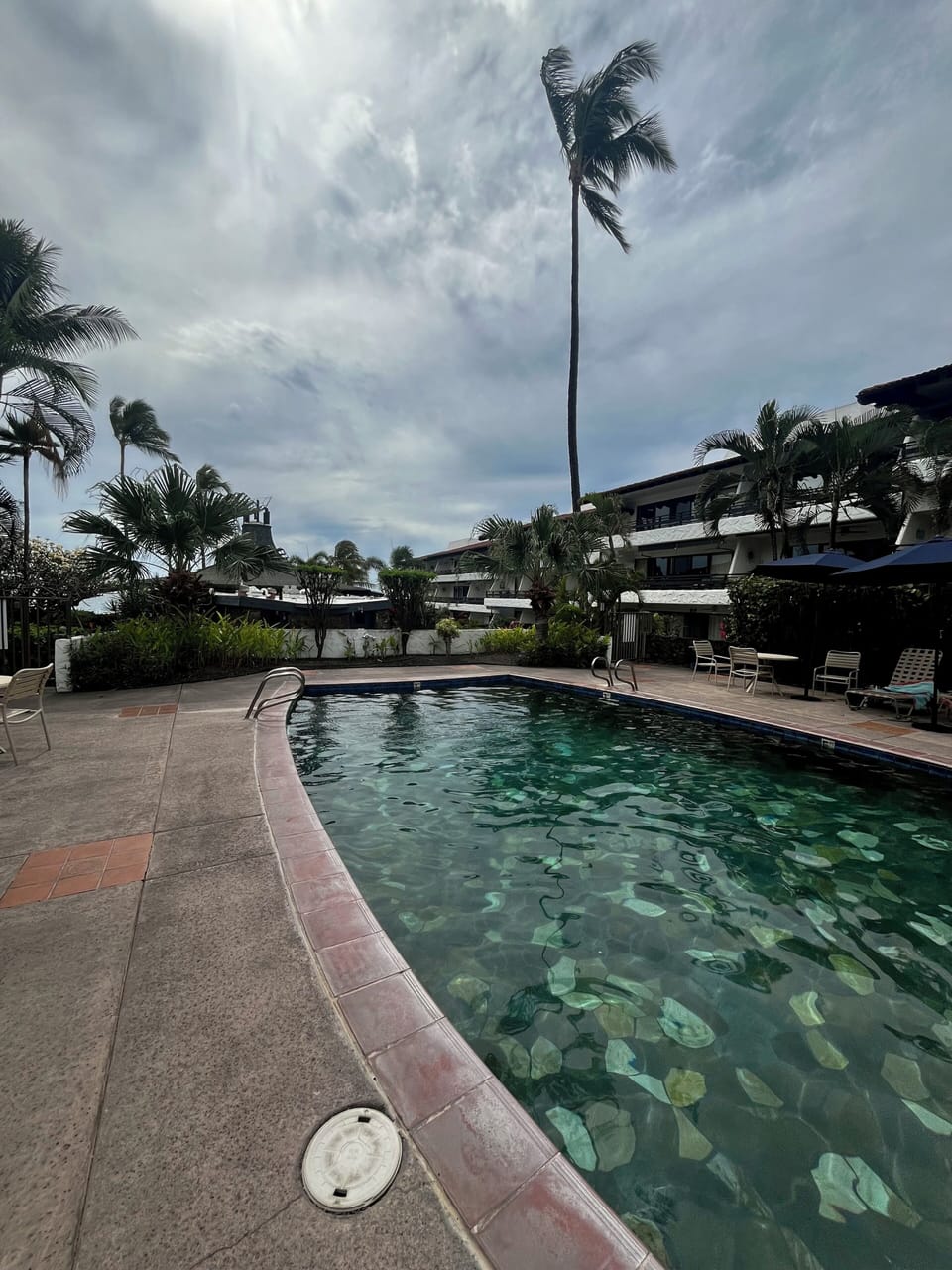 Interior freshwater pool.
